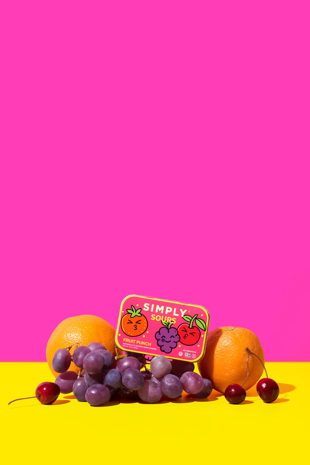 Simply Sours - Fruit Punch 1.8oz | 6 Tins