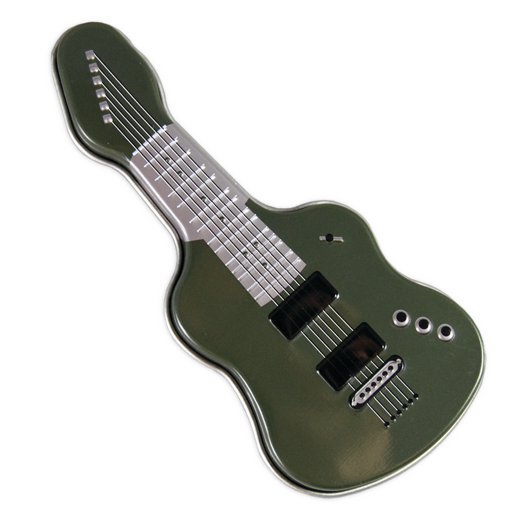 Electric Guitar Shaped Mint Tin