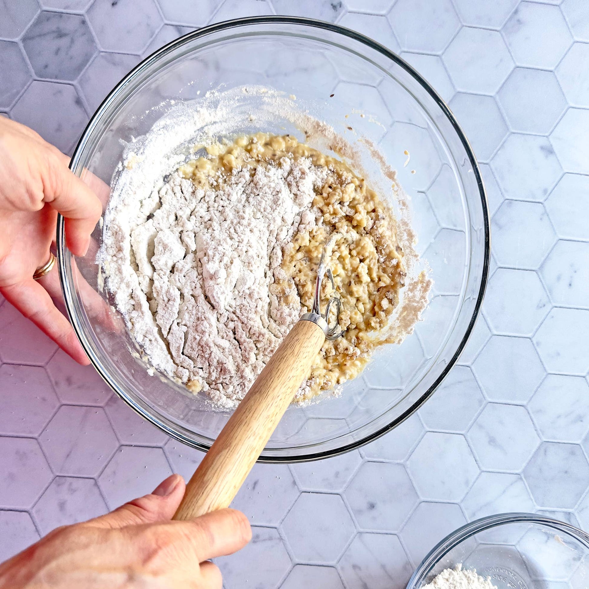 Wall Bucket Refill Dough Whisk (13") /16