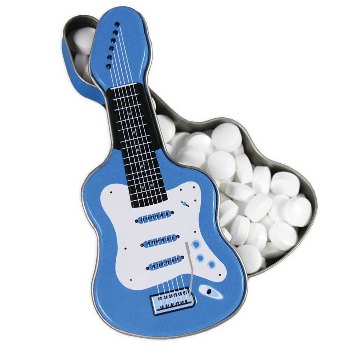 Electric Guitar Shaped Mint Tin