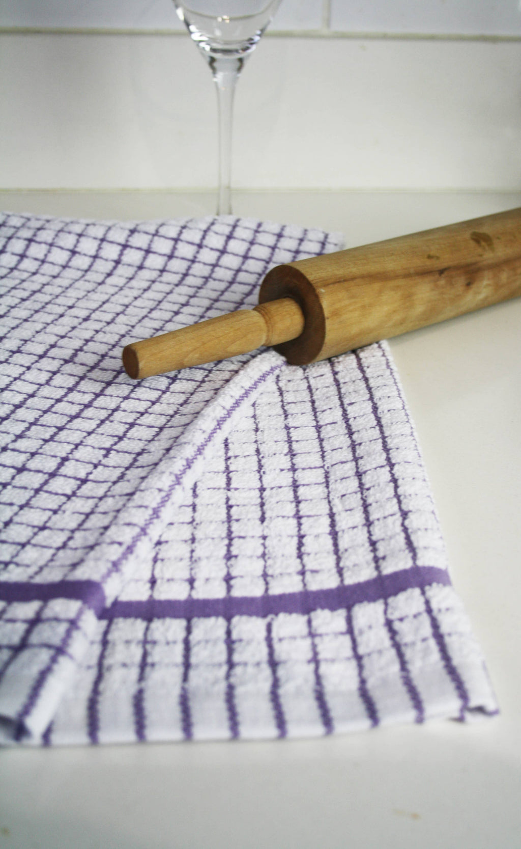 Poli-Dri Cotton Tea Towel - Lavender