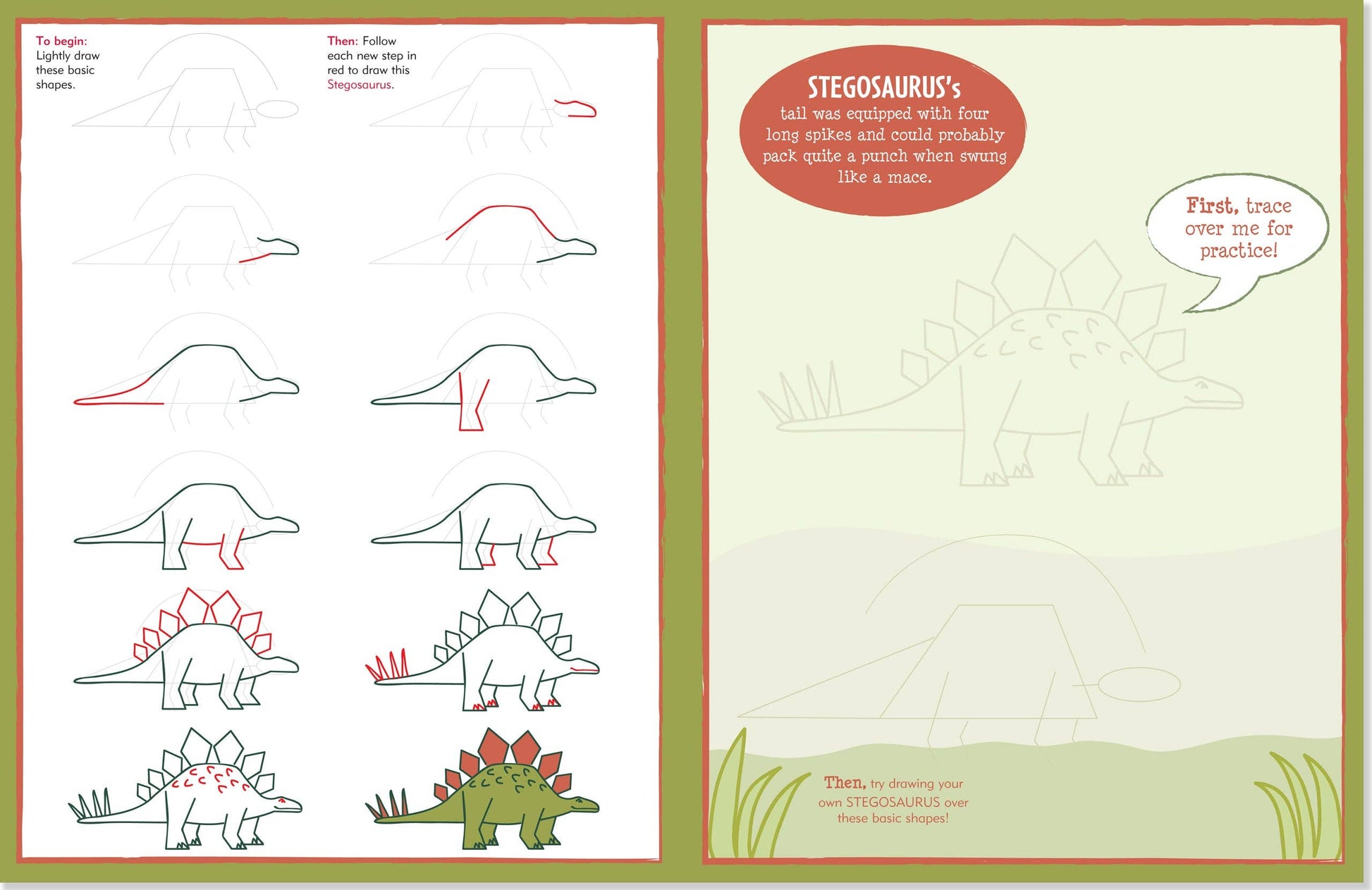 Learn To Draw . . . Dinosaurs!