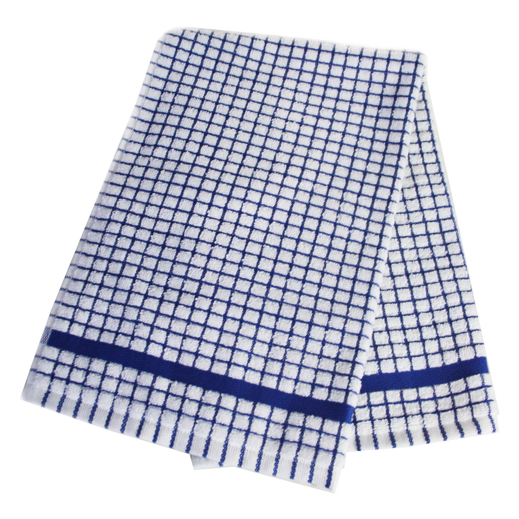 Poli-Dri Cotton Tea Towel - Blue