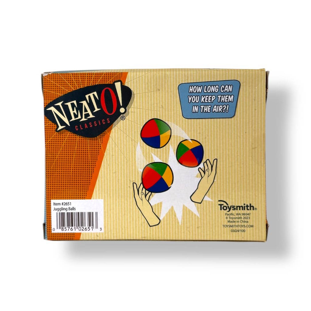 Neato! Juggling Balls Sets- Retro Classic, vintage toys