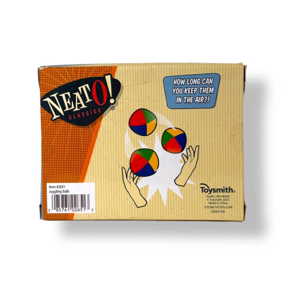 Neato! Juggling Balls Sets- Retro Classic, vintage toys