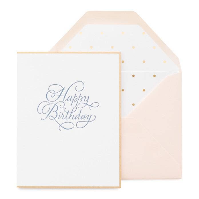 Traditional Happy Birthday