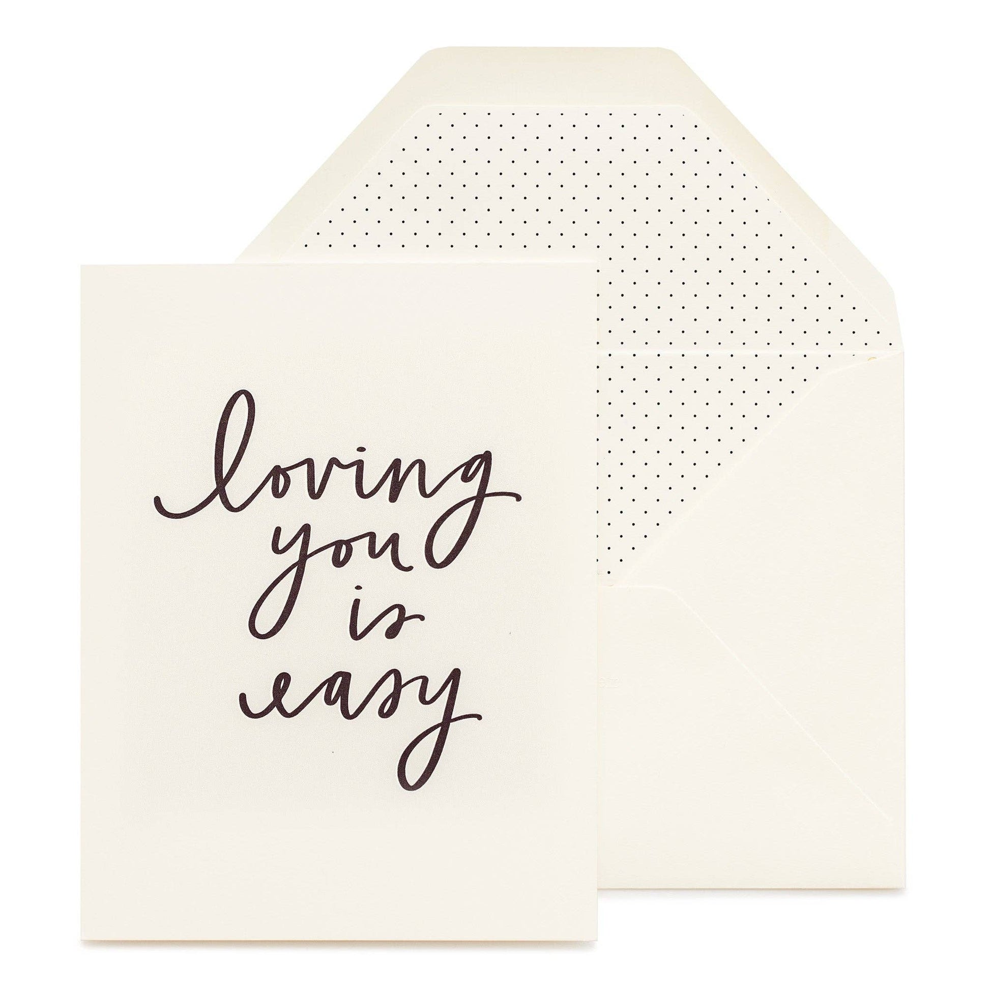 Loving You Is Easy