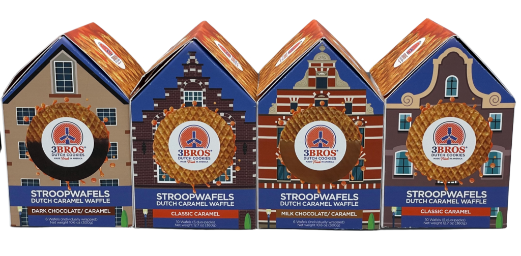 Milk-Chocolate-dipped Stroopwafels - Amsterdam Canal House