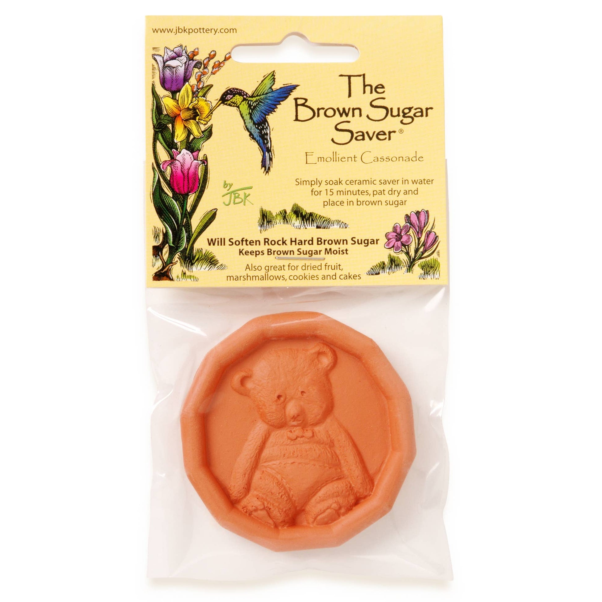 Brown Sugar Saver - Bear Design