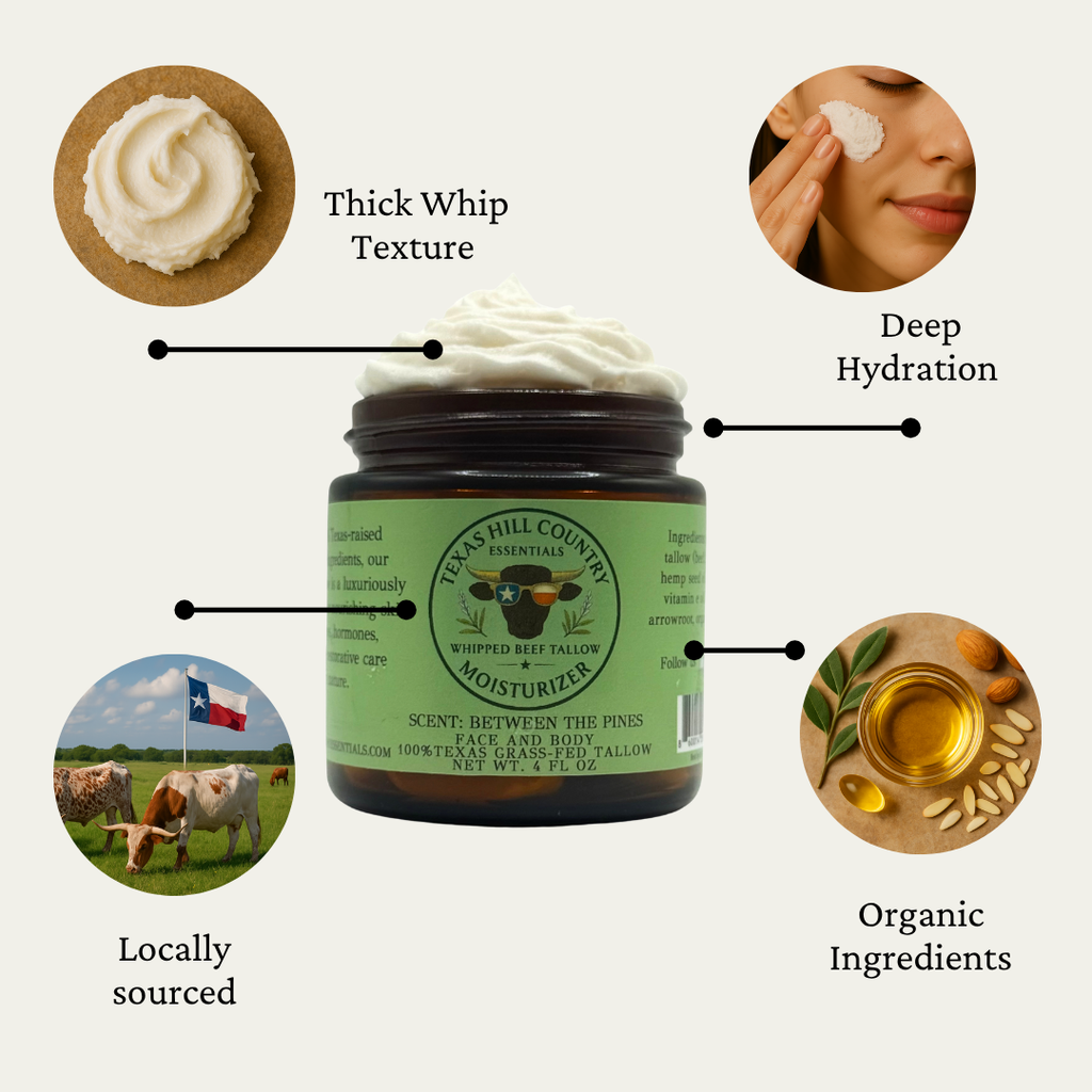 Between The Pines- Whipped Beef Tallow Moisturize