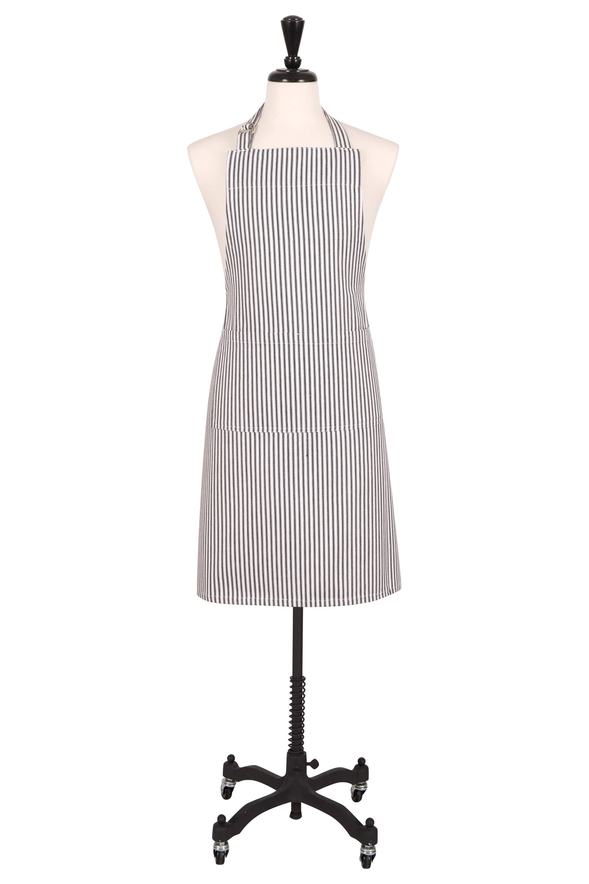 KAF Home Metro Stripe Adjustable Chef's Cooking Apron