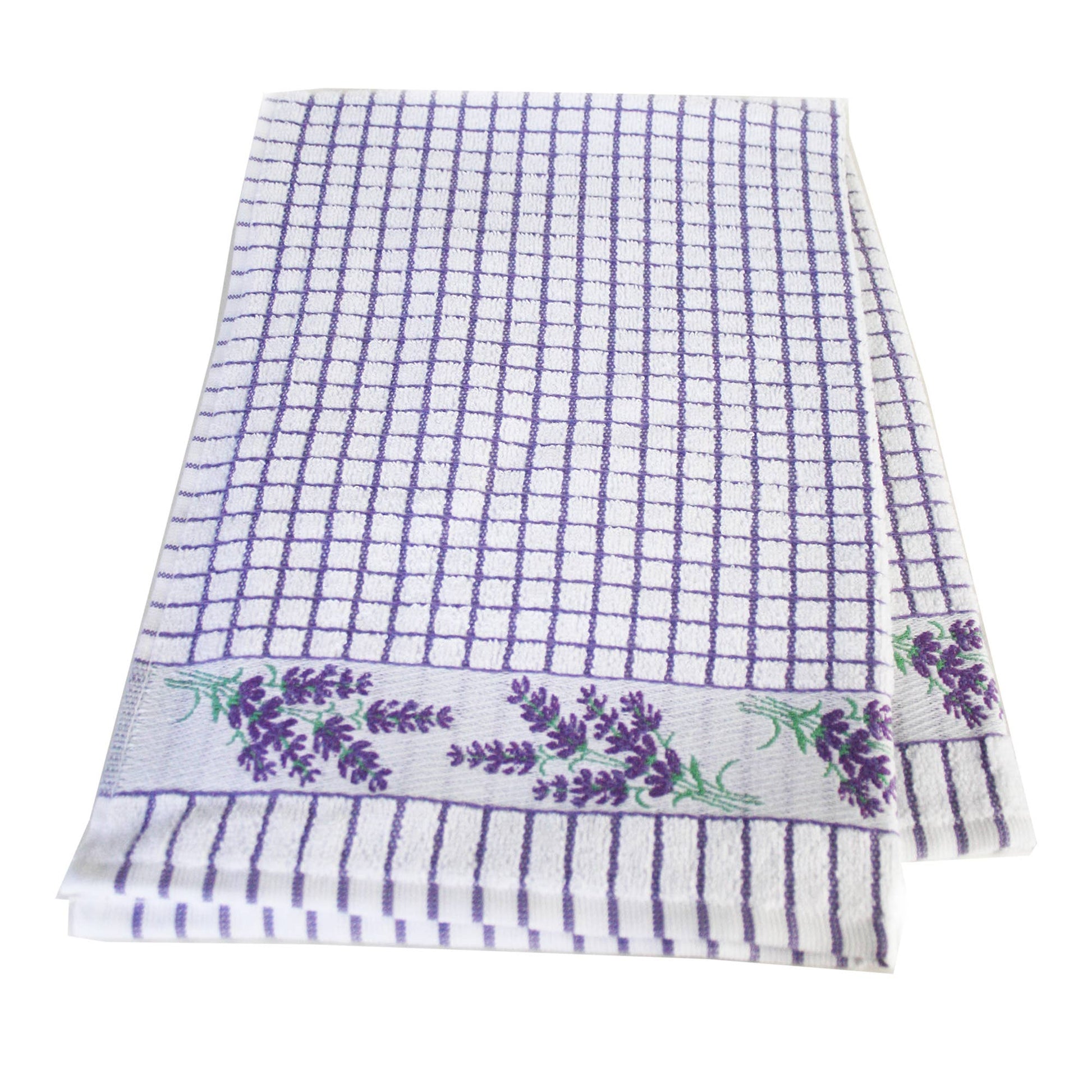 Poli-Dri Cotton Tea Towel - Lavender