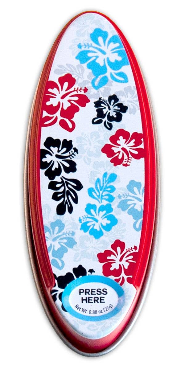 Surfboard Shaped Mint Tins