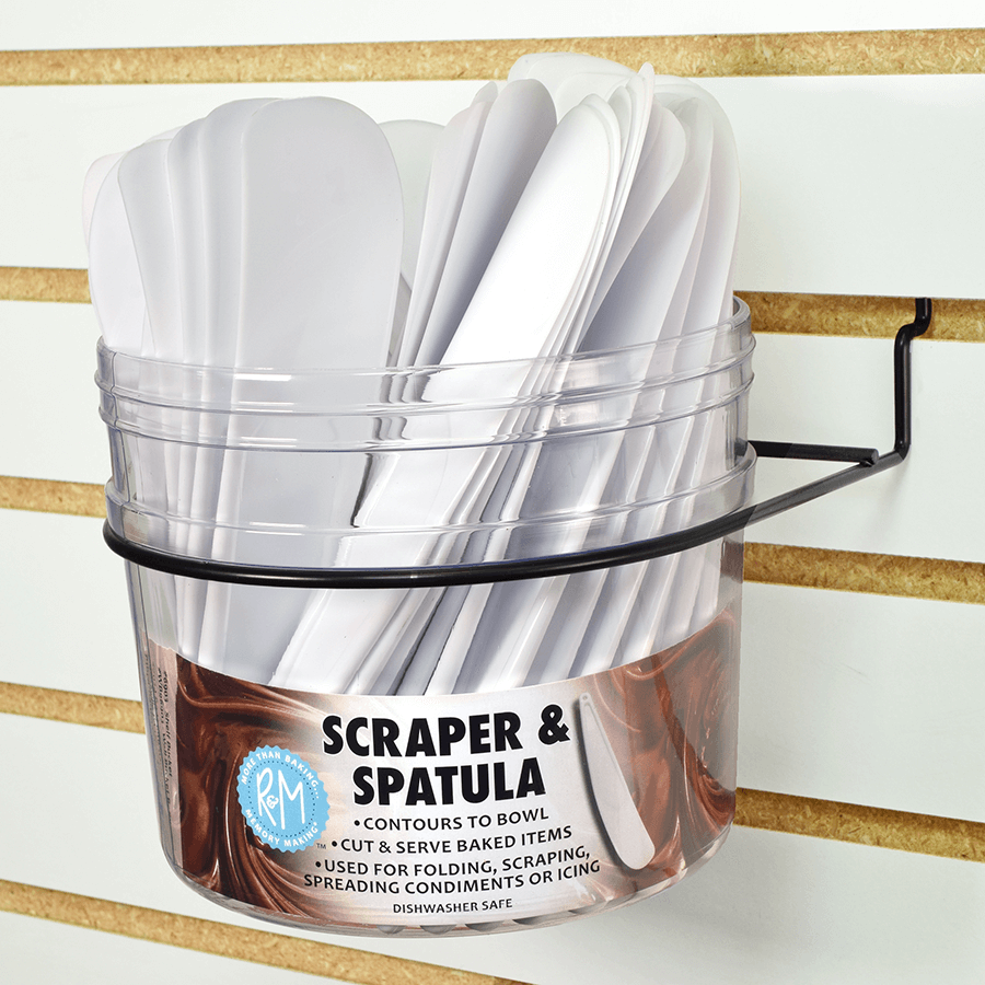 Wall Bucket Refill Scraper Spatula /48