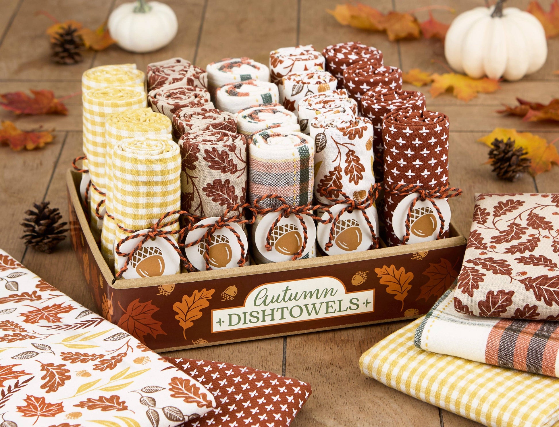 Hello Autumn Assorted Dishtowels- PDQ