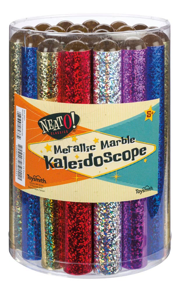 Neato! Metallic Marble Kaleidoscope - Retro Classic, vintage