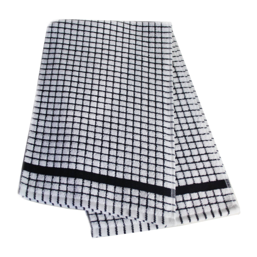 Poli-Dri Cotton Tea Towel - Black
