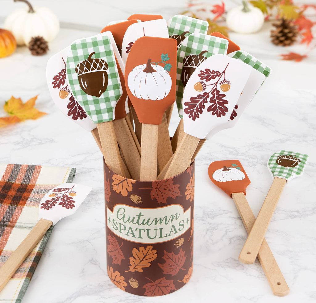 Hello Autumn Assorted Silicone Spatula 18 PK PDQ