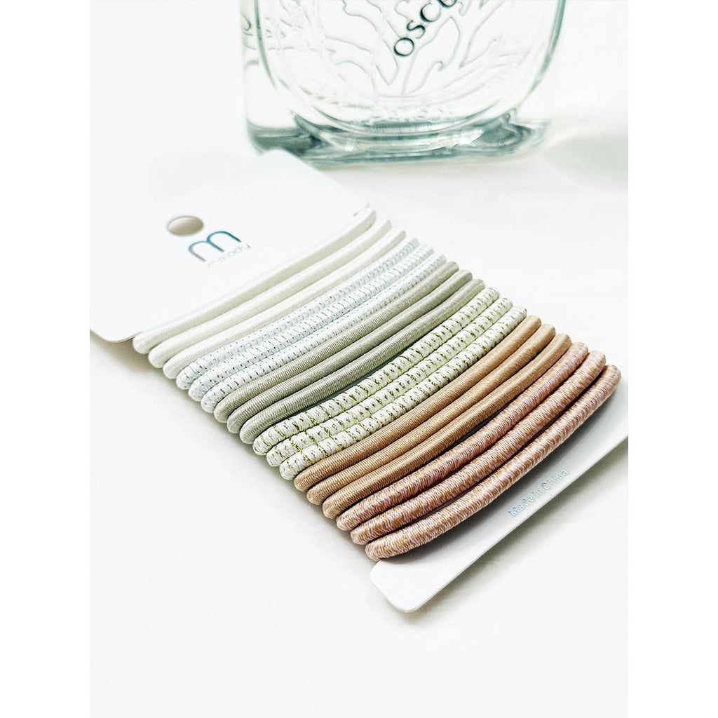 Neutral Shade Ponytail Elastics Hair Ties