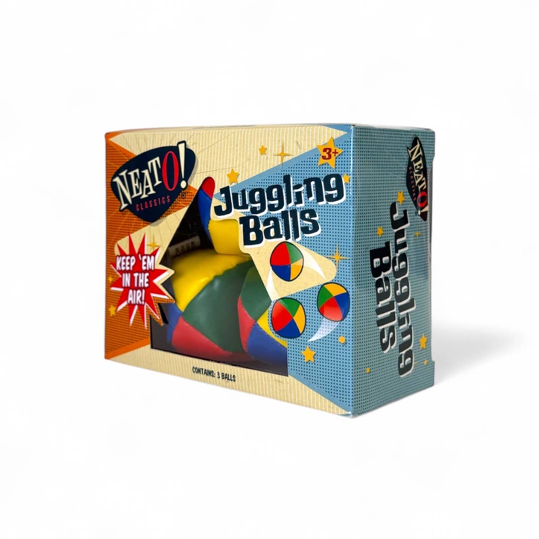 Neato! Juggling Balls Sets- Retro Classic, vintage toys