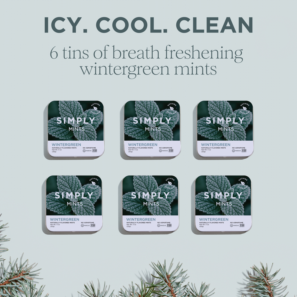 Simply Mints - Wintergreen | Pack of Six