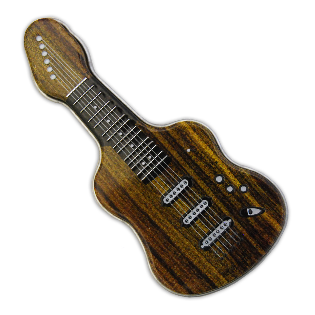 Electric Guitar Shaped Mint Tin