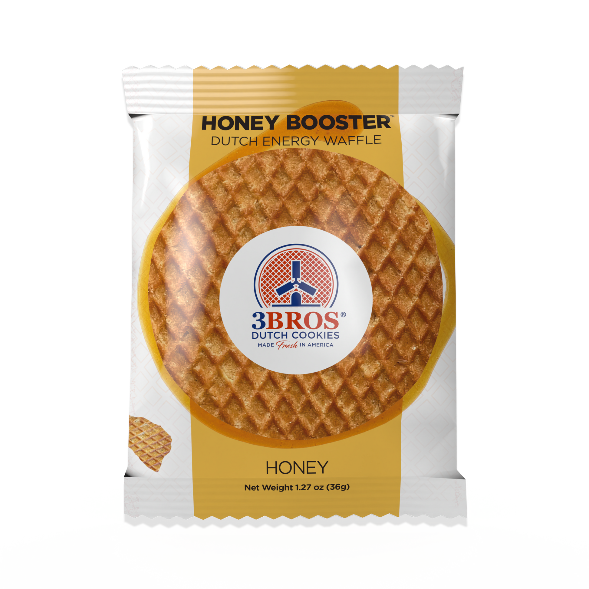 Honey Booster Energy Waffle - 40 single packs