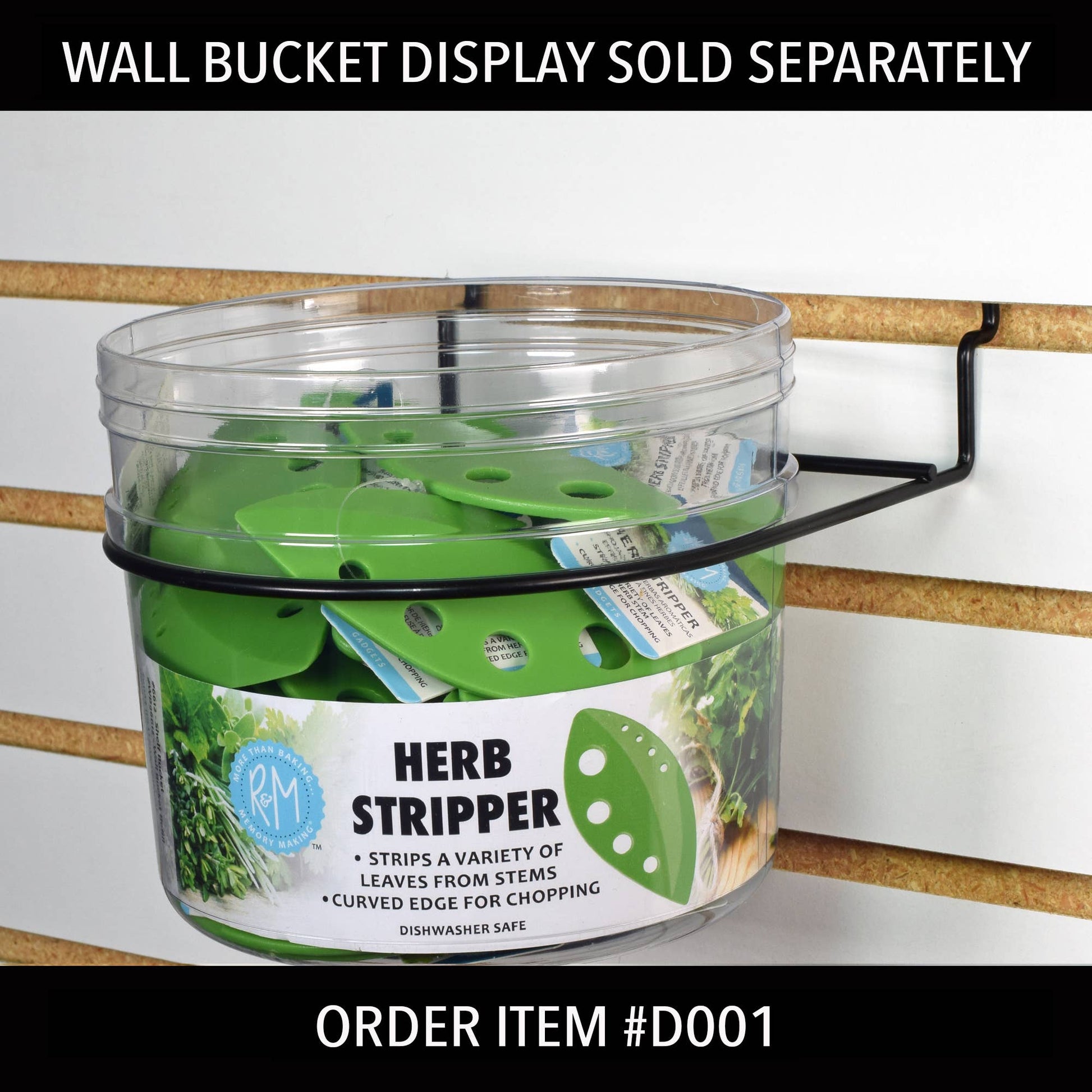 Wall Bucket Refill Herb Stripper /40