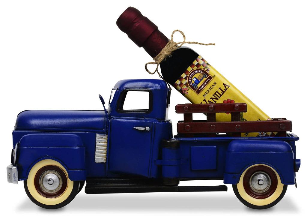 Blue Cattle Truck Display