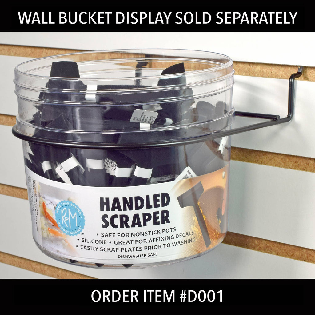 Wall Bucket Refill Handled Scraper/40