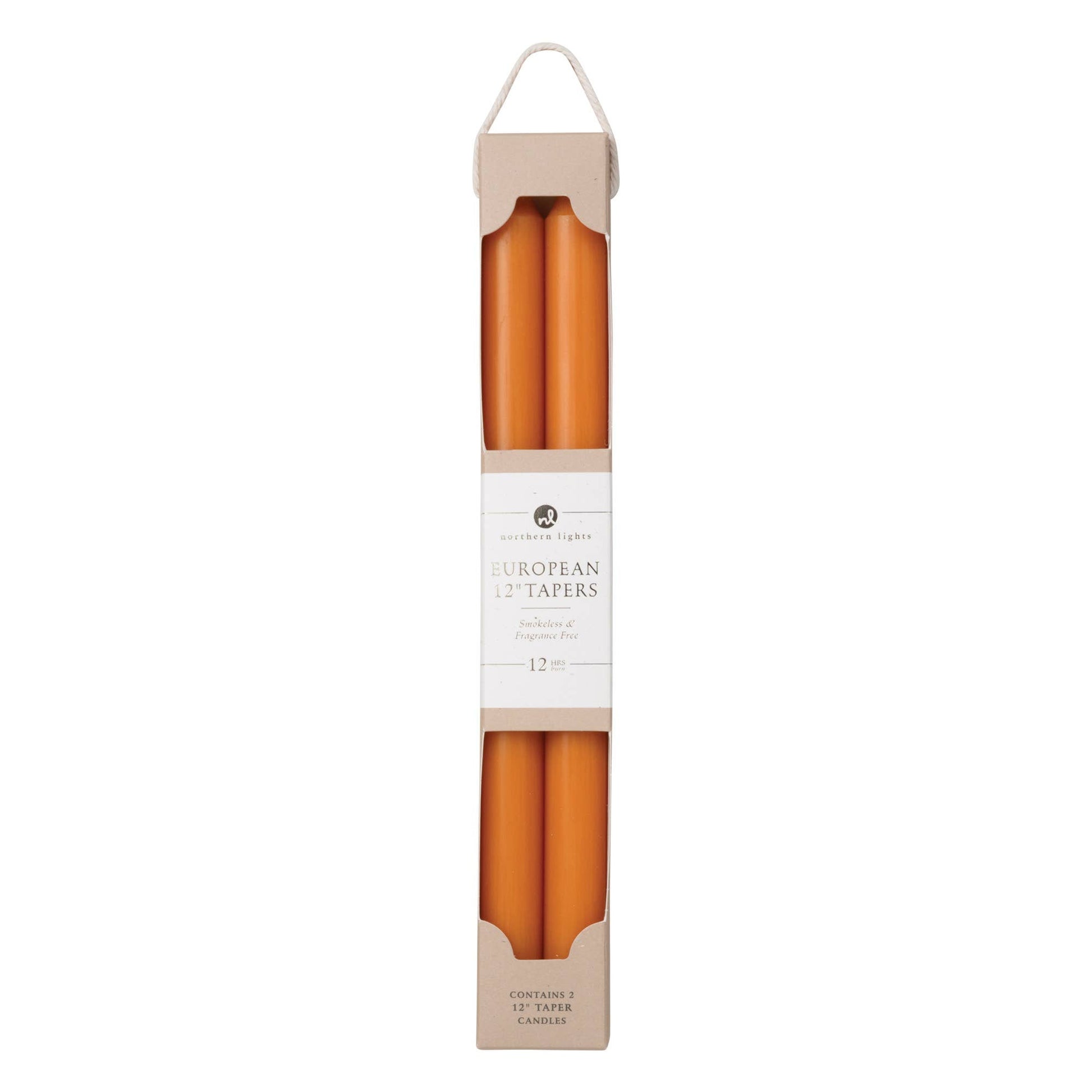 12" Taper Candles - 2pk