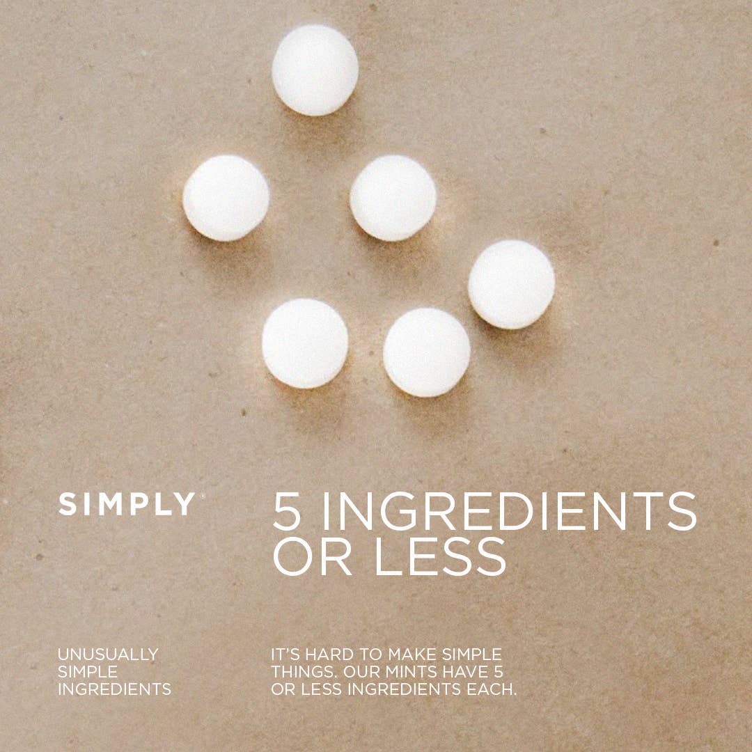 Simply Individually Wrapped Mints - Peppermint