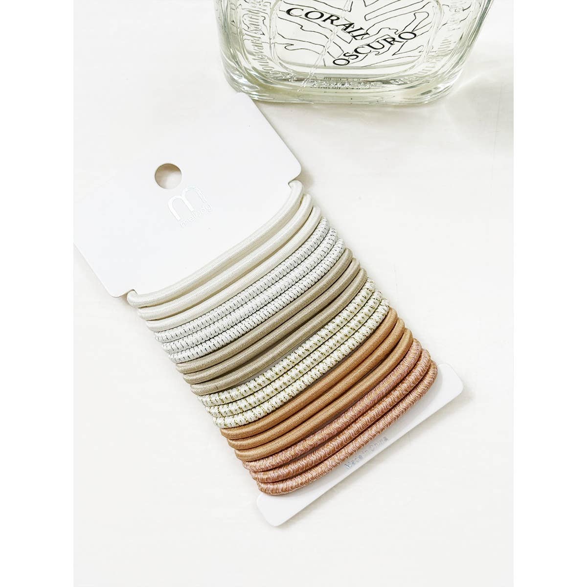 Neutral Shade Ponytail Elastics Hair Ties