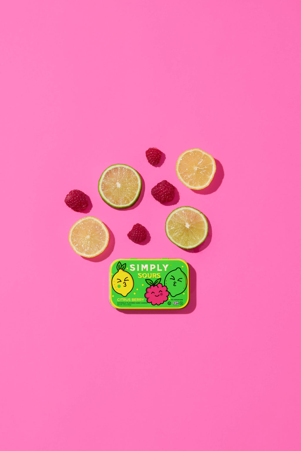 Simply Sours - Citrus Berry 1.8oz | 6 Tins