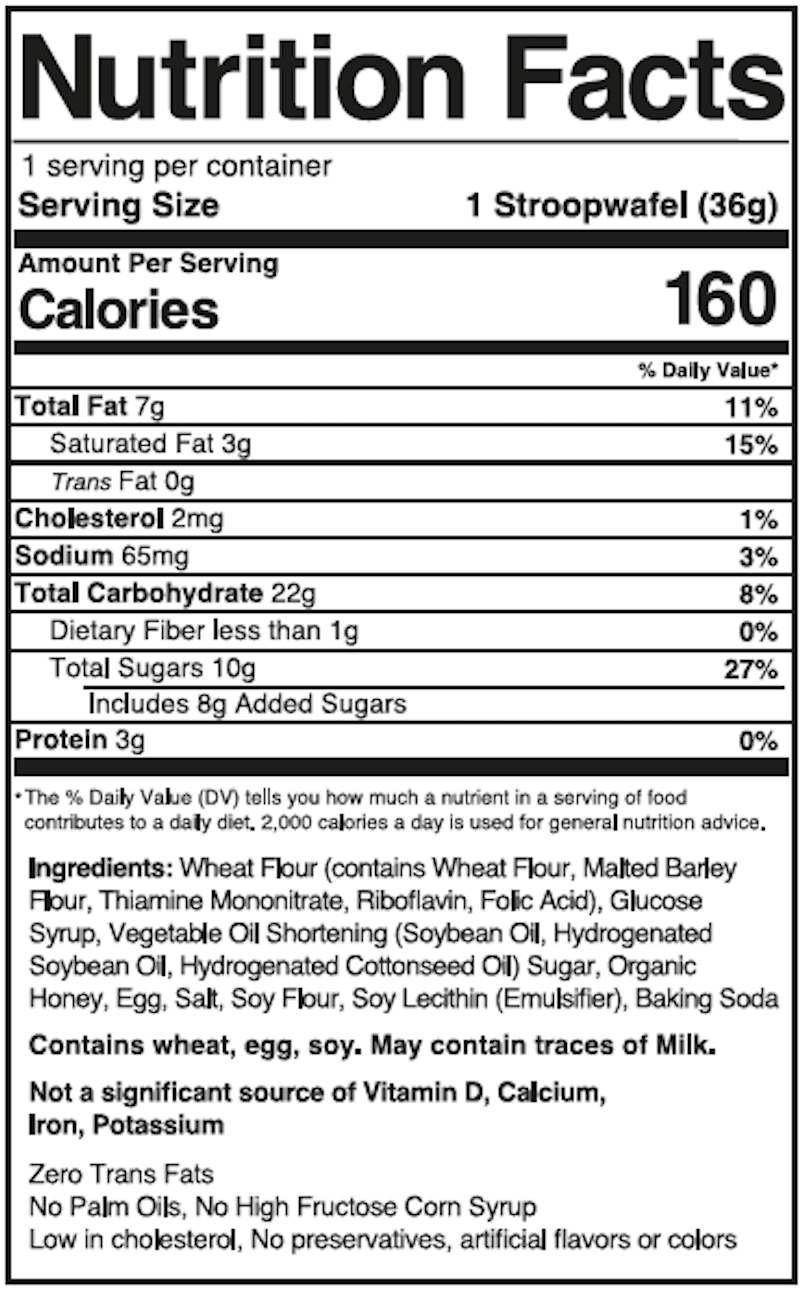 Honey Booster Energy Waffle - 40 single packs