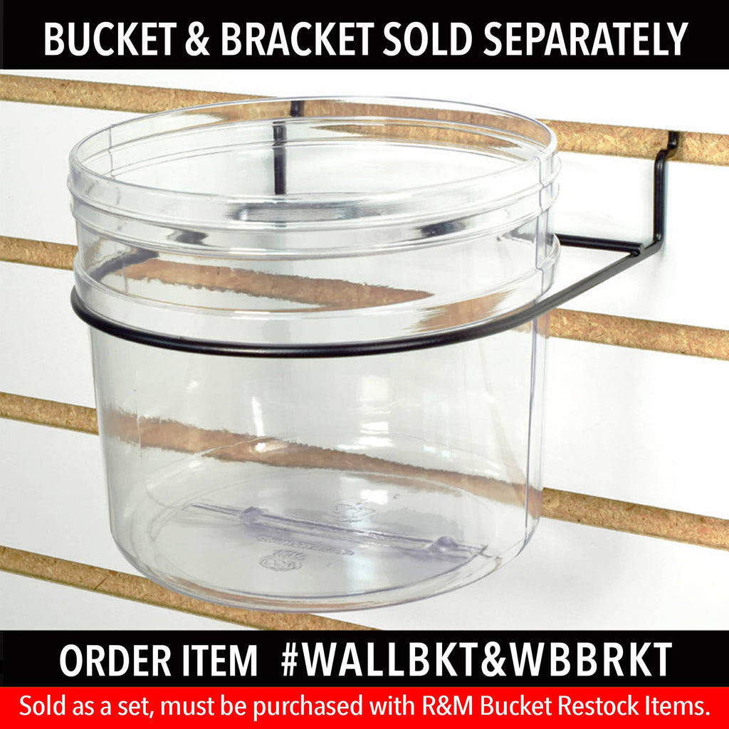 Wall Bucket & Bracket Display