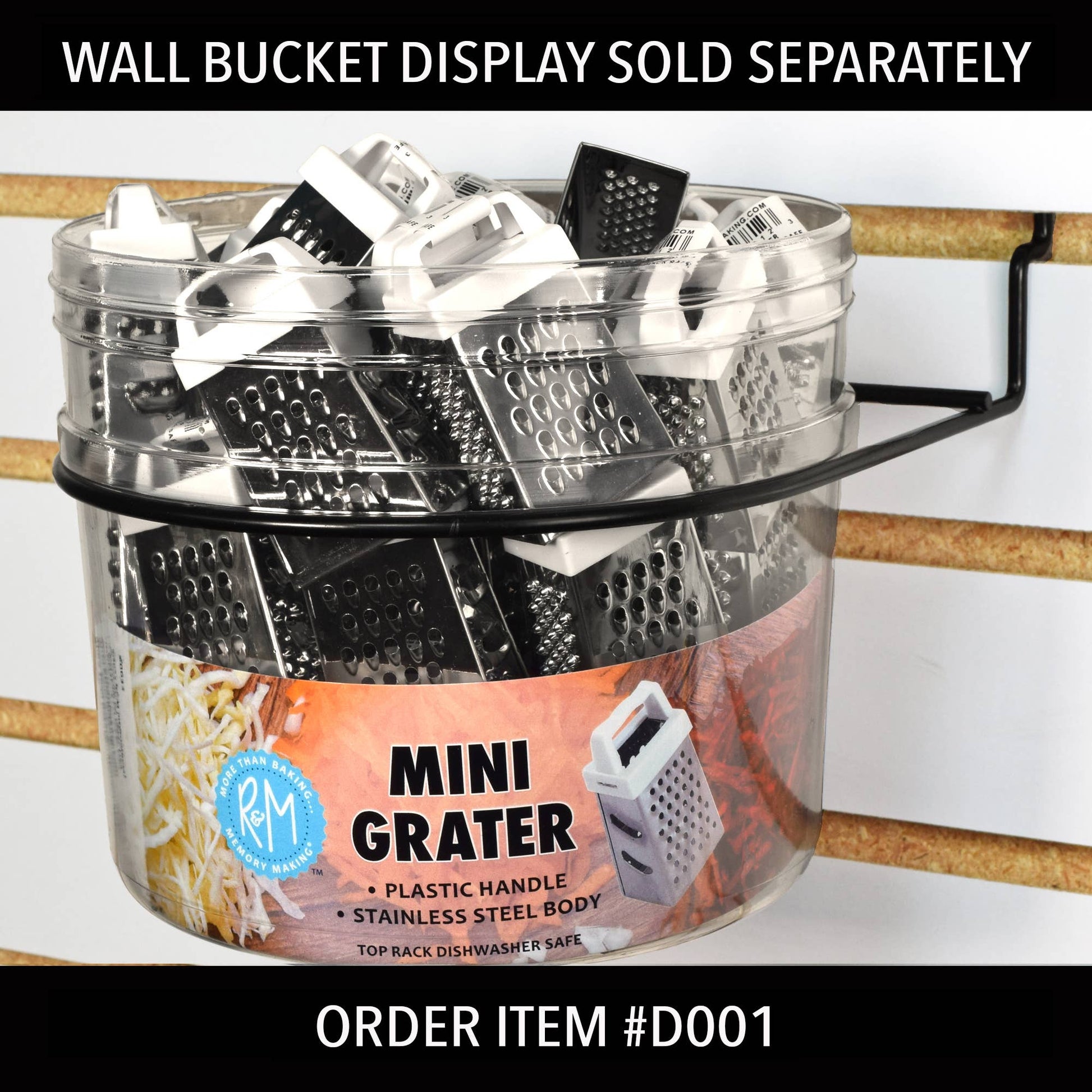 Wall Bucket Refill Box Grater /48