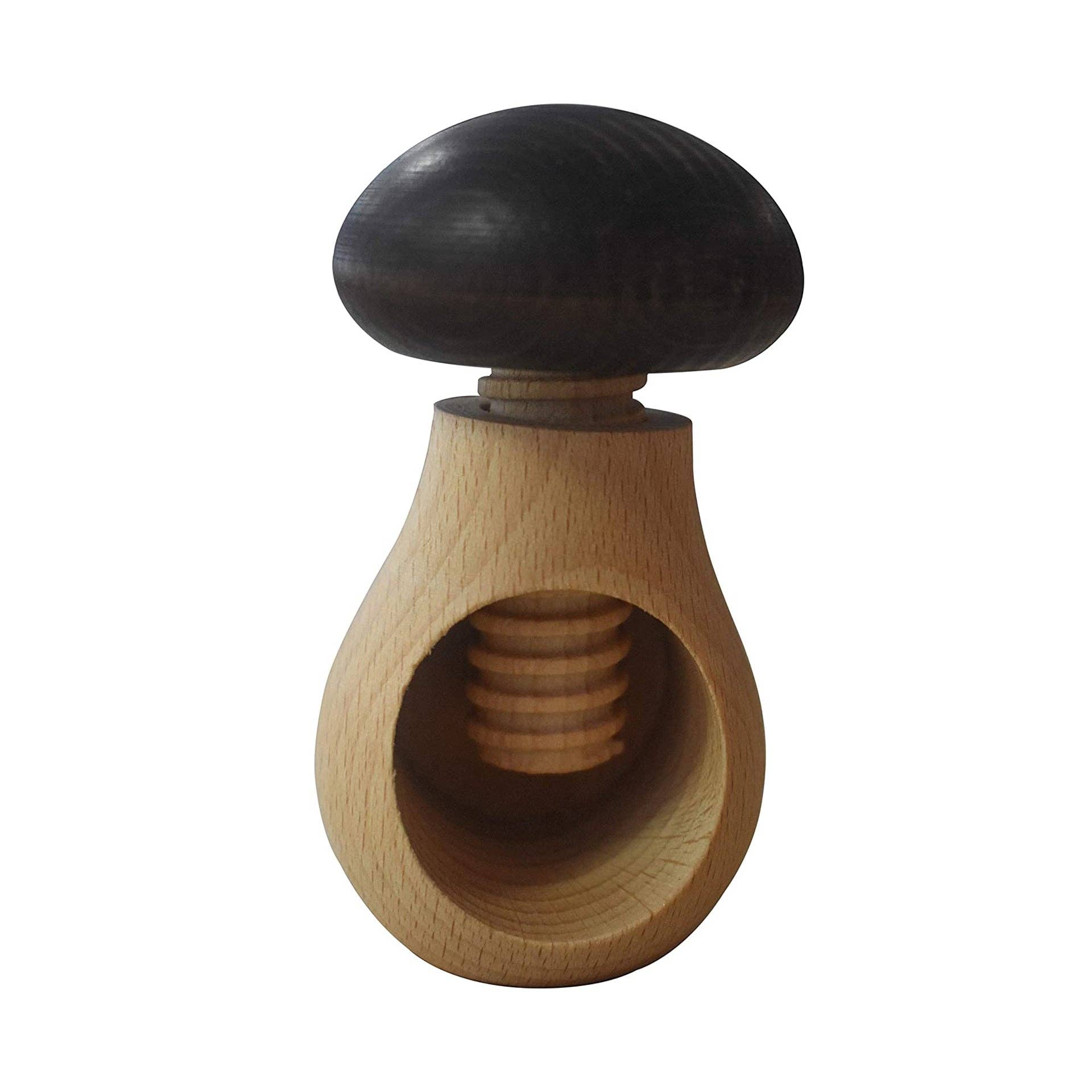 Fackelmann Wood Edition Screw-On Wooden Nutcracker