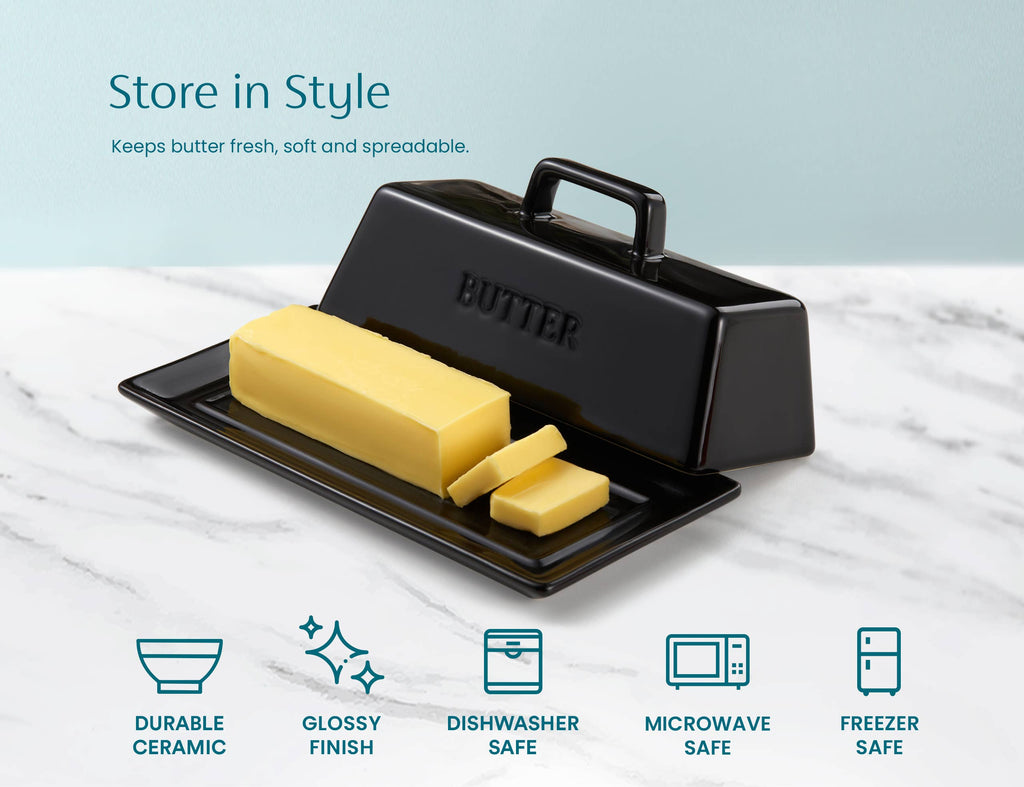 Kook Ceramic Butter Dish