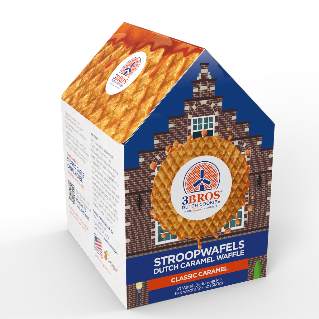 Classic Caramel Stroopwafel – 10-count Canal House Gift Box