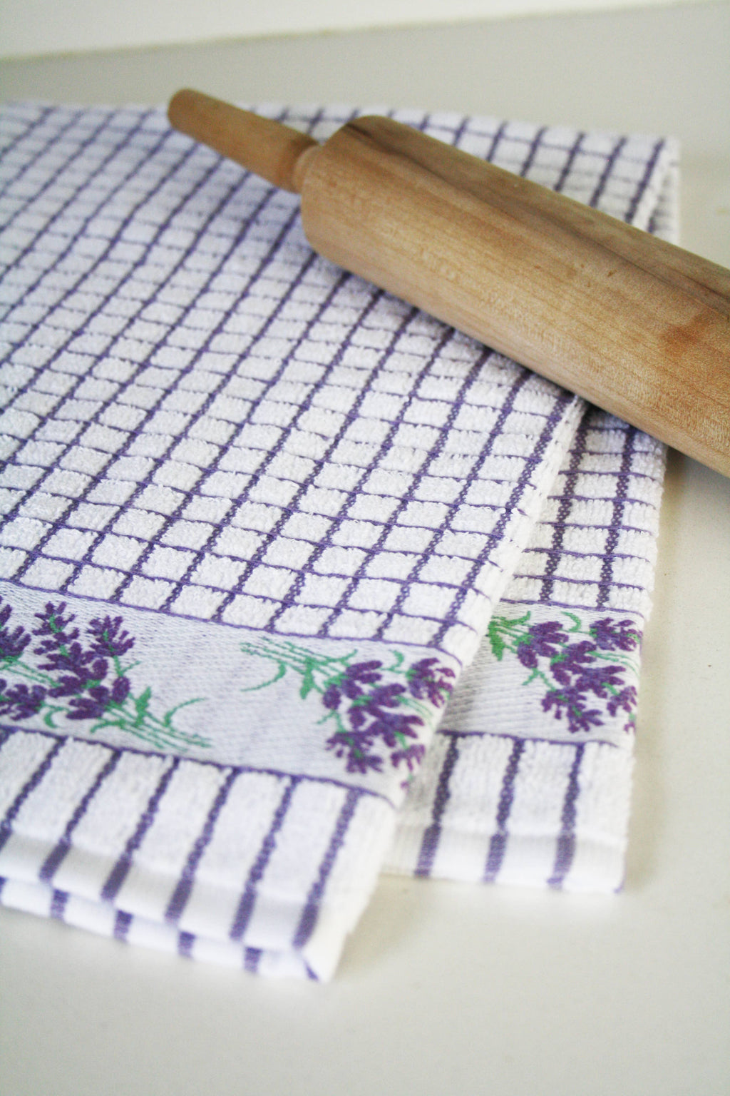 Poli-Dri Cotton Tea Towel - Lavender
