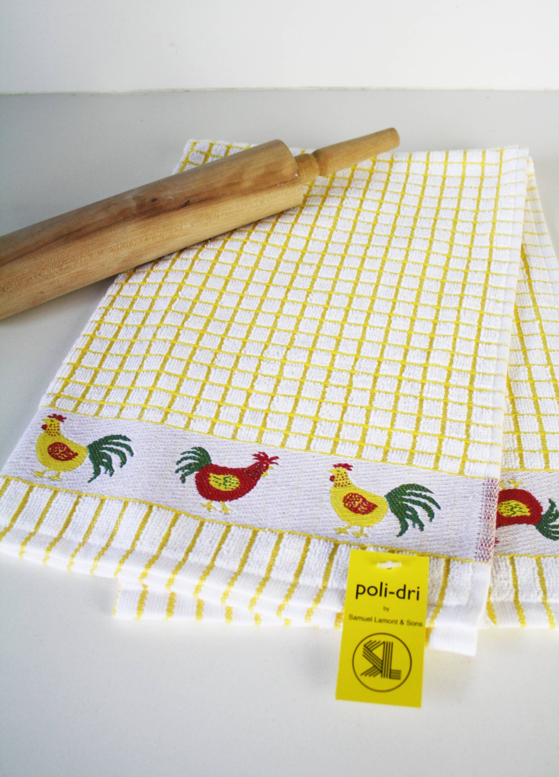 Poli-Dri Jacquard Tea Towel - Chickens