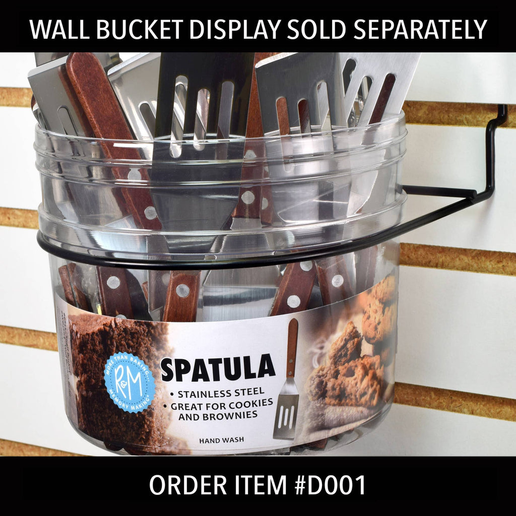 Wall Bucket Refill Slotted Spatula /24
