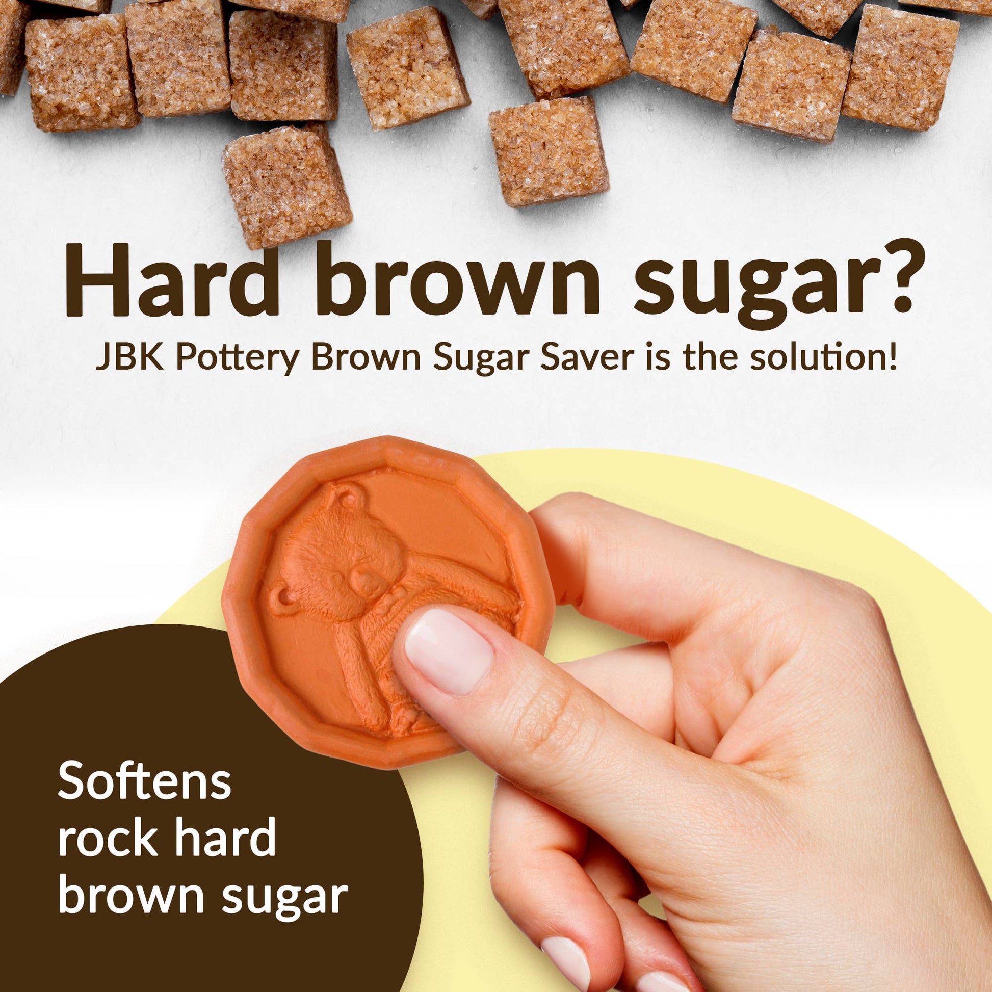Brown Sugar Saver - Bear Design