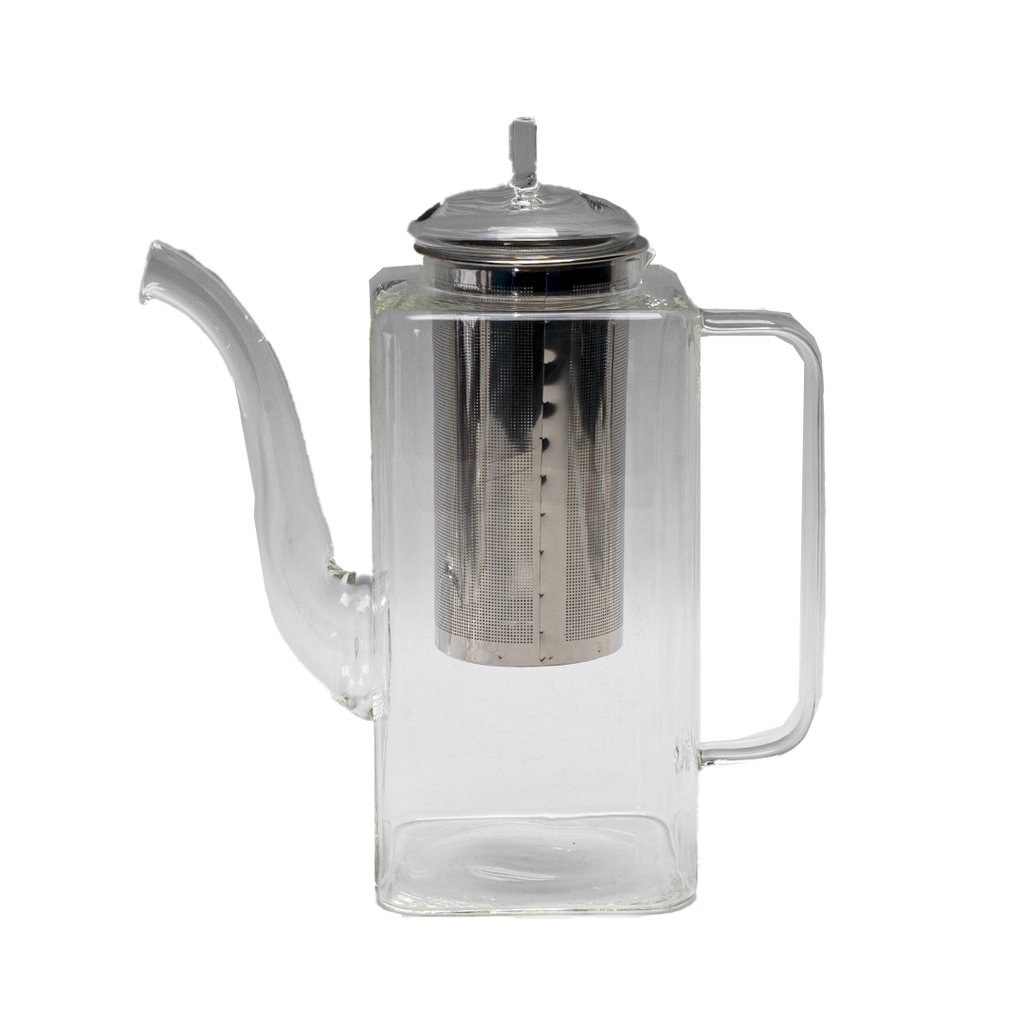 32oz 7.75"H Glass Tea Pot (1/24)
