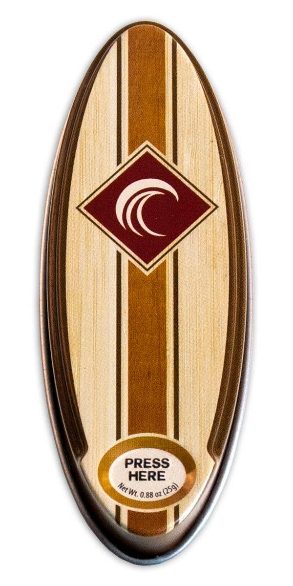 Surfboard Shaped Mint Tins