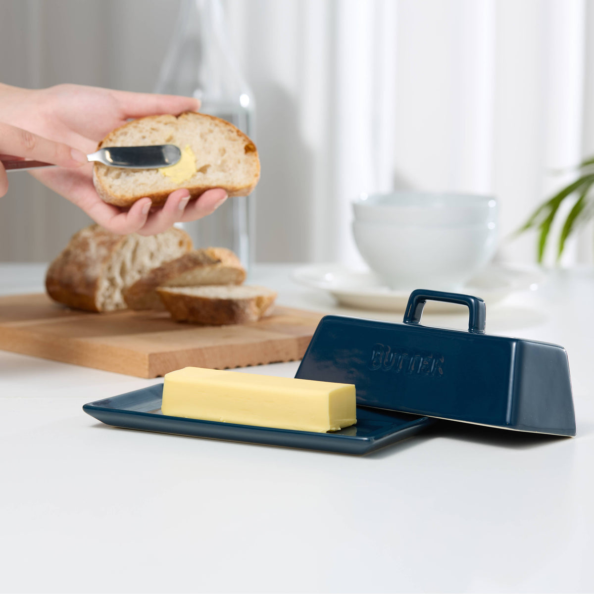 Kook Ceramic Butter Dish