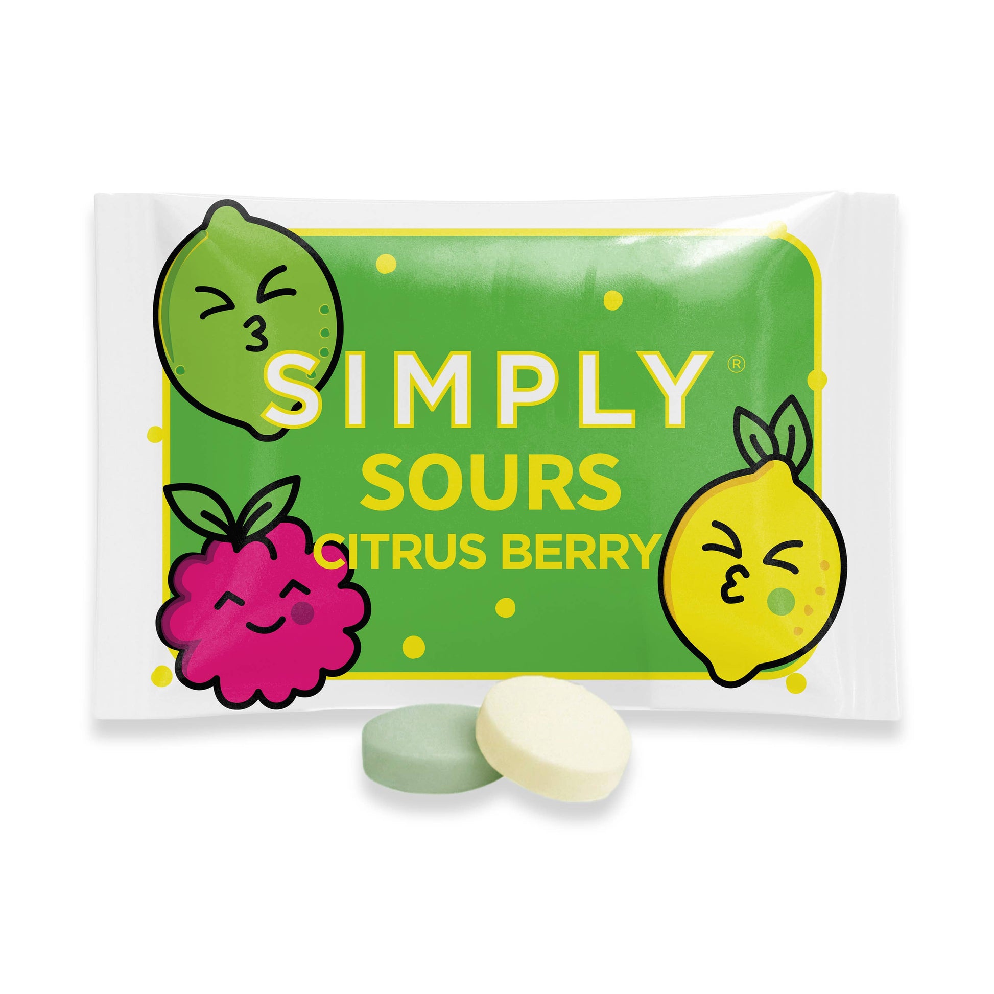 Simply Individually Wrapped Sours - Citrus Berry