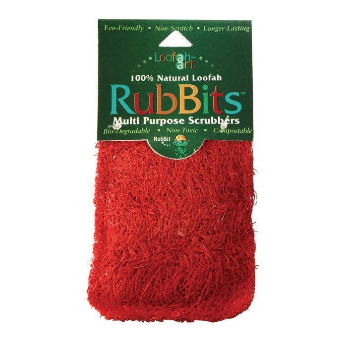 LoOfah Art Rubbits Natural Multi Purpose Scrubbers