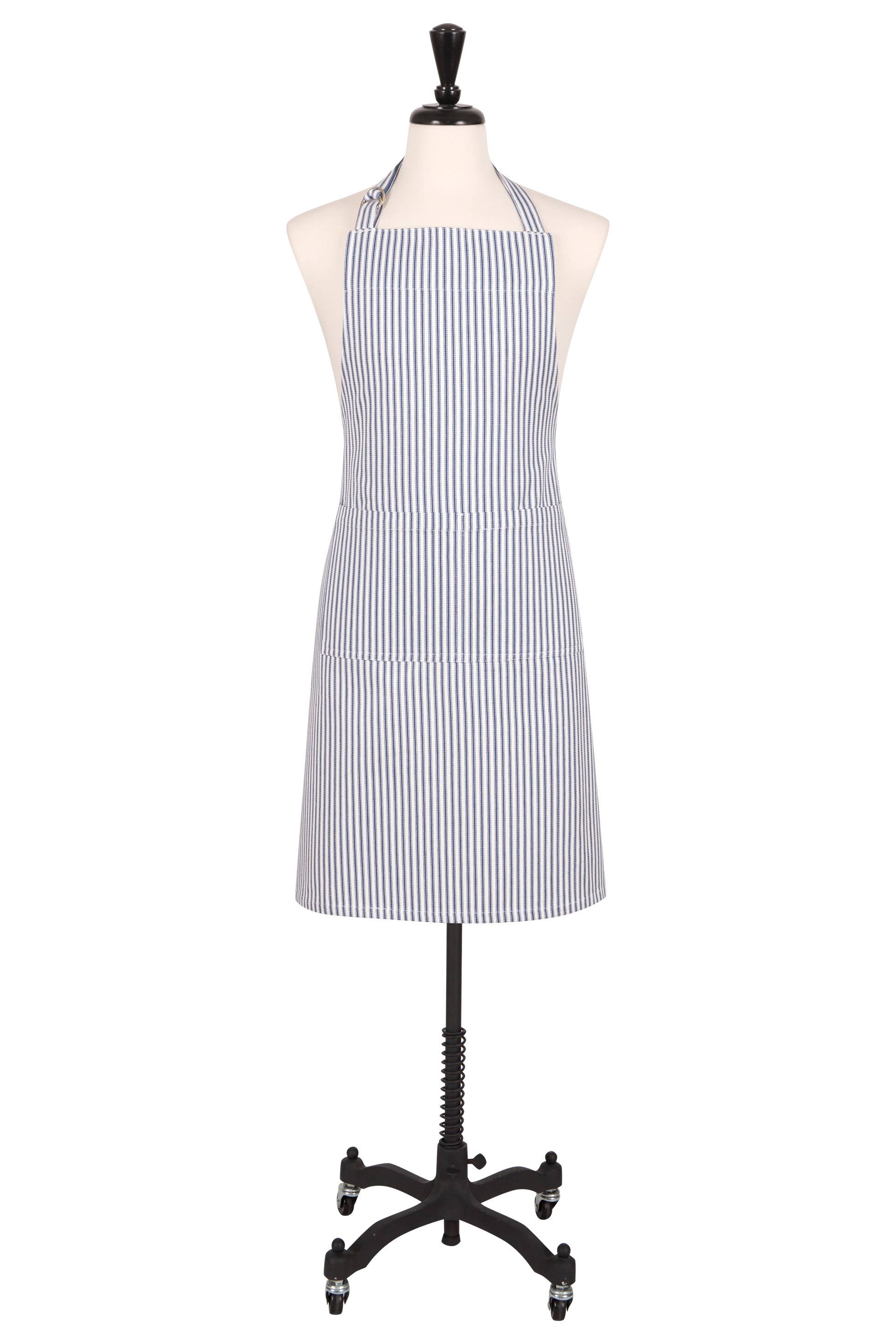 KAF Home Metro Stripe Adjustable Chef's Cooking Apron